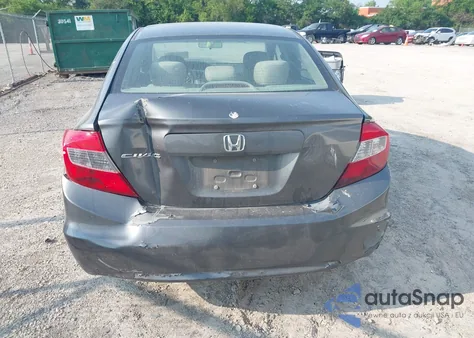 2012 Honda Civic Lx из США, поврежденный, VIN 19XFB2F58CE099911